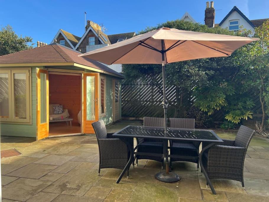 Sohot Stays-Garden Apt-Free Parking Ground Flr Broadstairs Kültér fotó